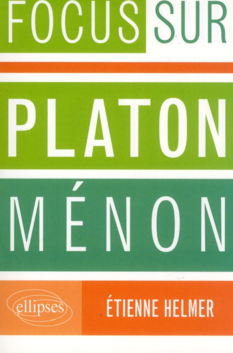 Emprunter Platon, Ménon livre