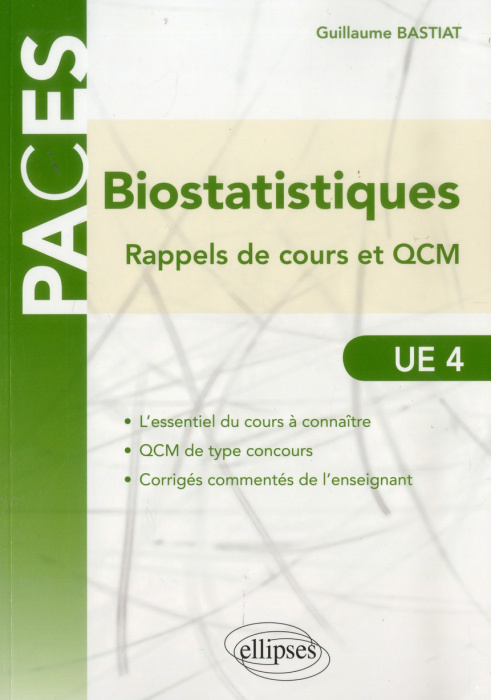 Emprunter Biostatistiques. Rappels de cours et QCM livre