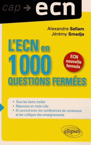 Emprunter L'ECN en 1000 questions fermées livre