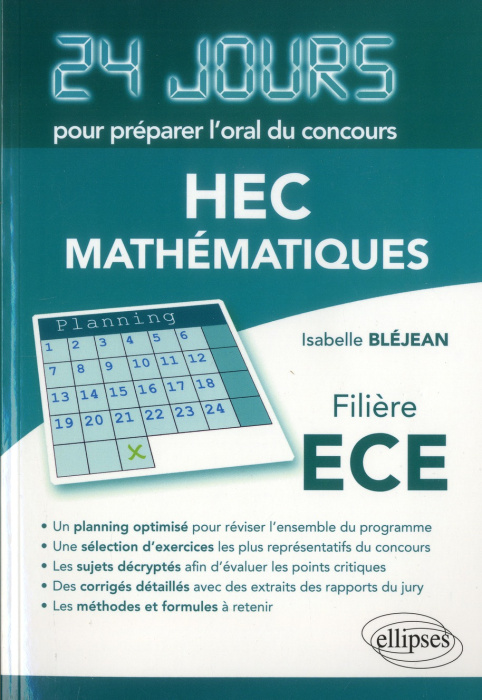 Emprunter Mathématiques. Concours HEC, filière ECE livre