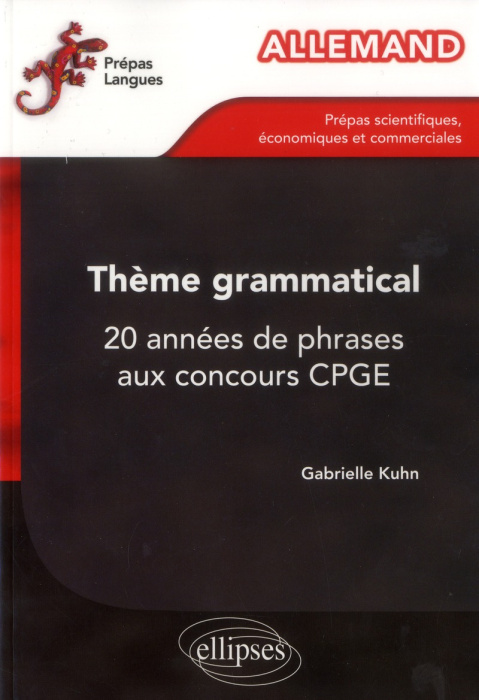 Emprunter Allemand Thème grammatical . 20 années de phrases aux concours CPGE livre