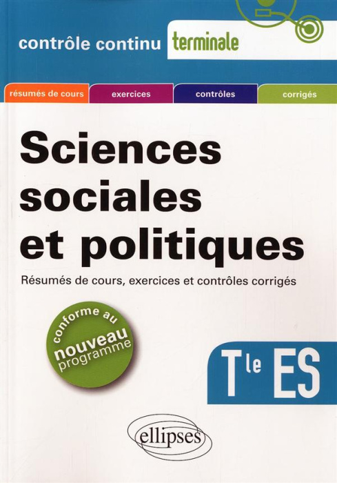 Emprunter Sciences sociales et politiques Tle ES livre