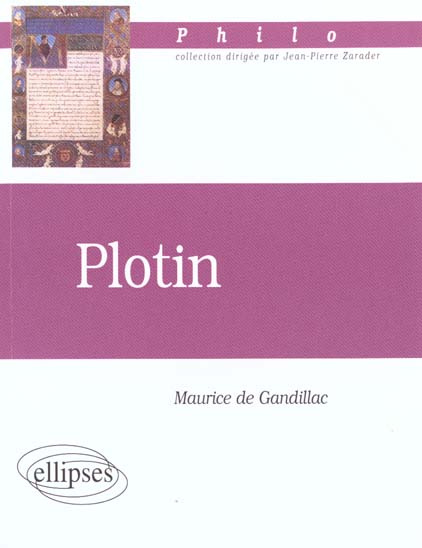 Emprunter Plotin livre