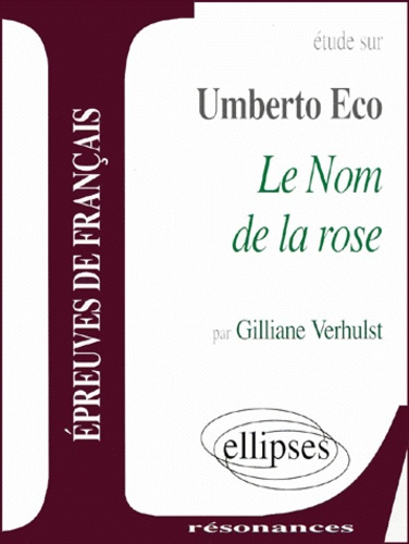 Emprunter Etude sur Le Nom de la rose, Umberto Eco livre