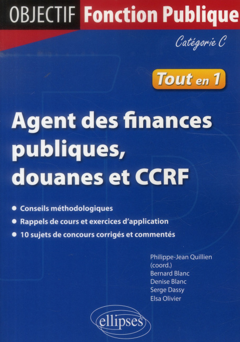 Emprunter Agent des finances publiques, douanes et CCRF. Catégorie C livre