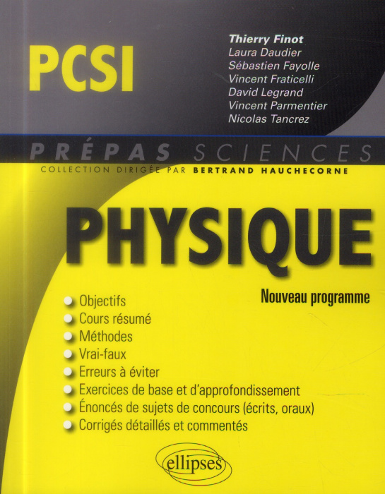 Emprunter Physique PCSI livre