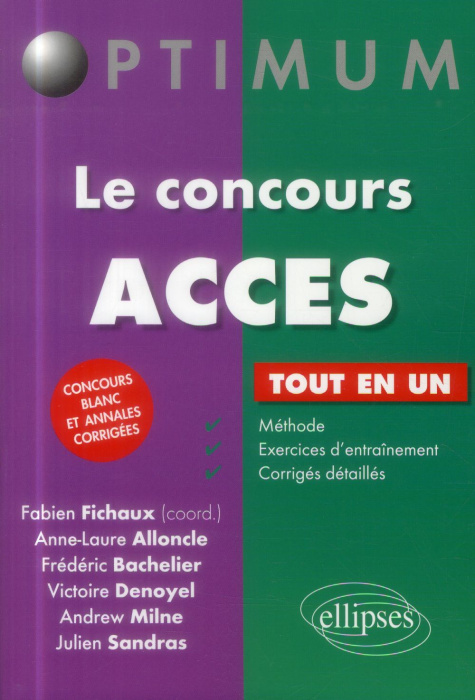 Emprunter Le concours ACCES livre