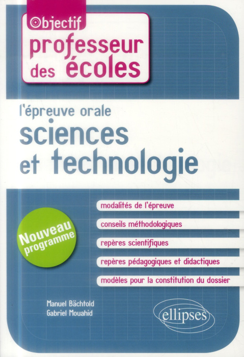 Emprunter L'épreuve orale sciences et technologie livre