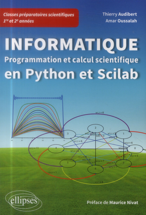 Emprunter Informatique : programmation et calcul scientifique en Python et Scilab. Classes préparatoires scien livre