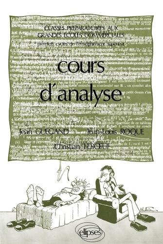 Emprunter Mathématiques. Cours d'analyse, 2e édition livre