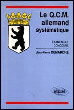 Emprunter LE QCM ALLEMAND SYSTEMATIQUE. Examens et concours livre