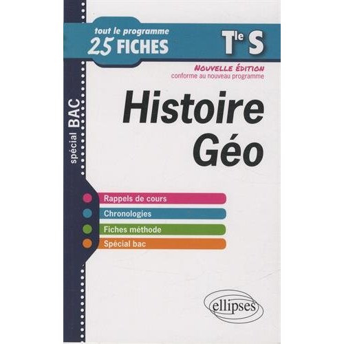 Emprunter Histoire-Géographie Terminale S. Nouvelle édition conforme au nouveau programme livre