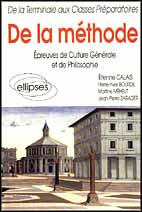 Emprunter De la méthode. Epreuves de culture générale et de philosophie livre