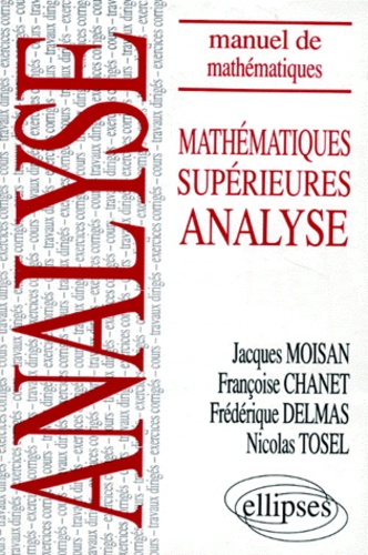 Emprunter MATHEMATIQUES SUPERIEURES. Analyse livre
