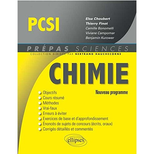 Emprunter Chimie PCSI livre