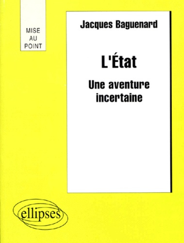 Emprunter L'ETAT. Une aventure incertaine livre