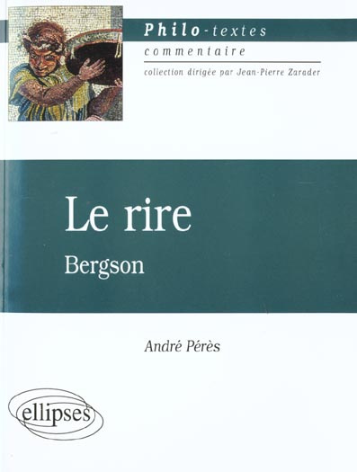 Emprunter Le rire, Henri Bergson livre
