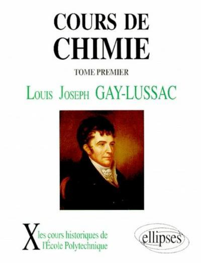 Emprunter COURS DE CHIMIE. Tome 1 livre