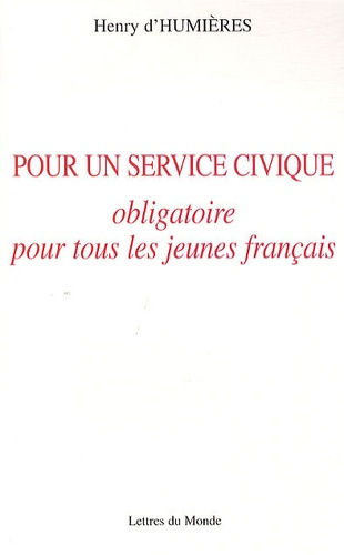 Emprunter POUR UN SERVICE CIVIQUE OBLIGATOIRE POUR livre