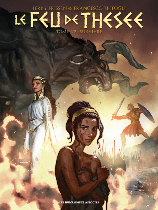 Emprunter Le feu de Thésée Tome 1 : Survivre livre