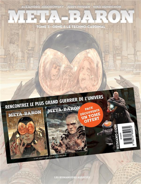 Emprunter Meta-Baron Tomes 3 et 4 : Orne-8 le Techno-Cardinal ; Simak le Transhumain. Pack découverte avec un livre