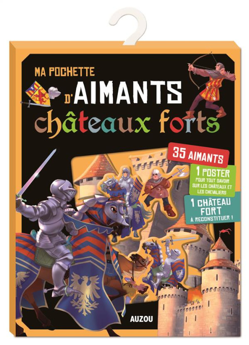 Emprunter Ma pochette d'aimants Châteaux forts. Avec 35 aimants, 1 poster, 1 château fort à reconstituer livre