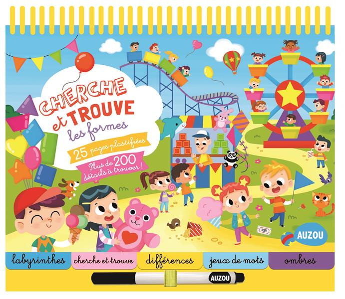 Emprunter Cherche et trouve les formes. 25 pages plastifiées, plus de 200 détails à trouver ! Avec un feutre e livre