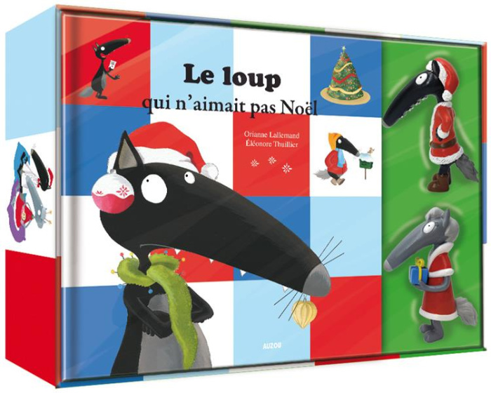Emprunter Le coffret Loup et Louve de Noël. Avec 2 figurines livre