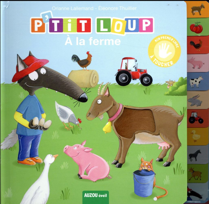 Emprunter P'tit Loup à la ferme livre