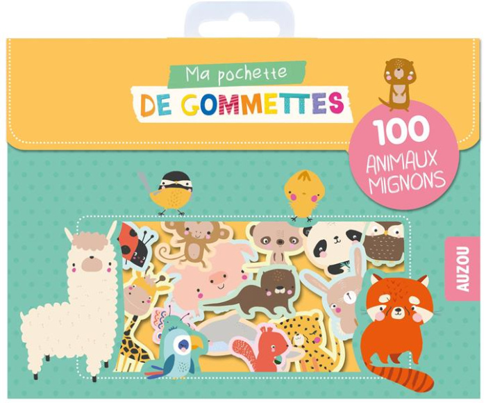 Emprunter Ma pochette de gommettes. 100 animaux mignons livre