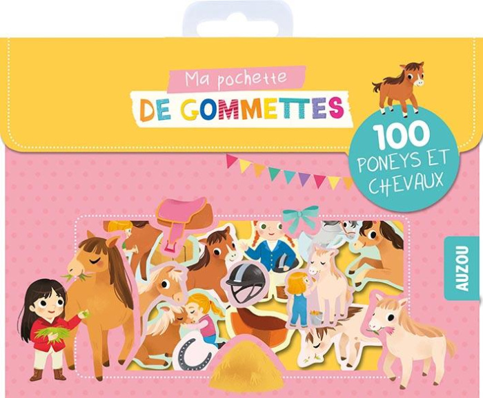 Emprunter Ma pochette de gommettes. 100 poneys et les chevaux livre