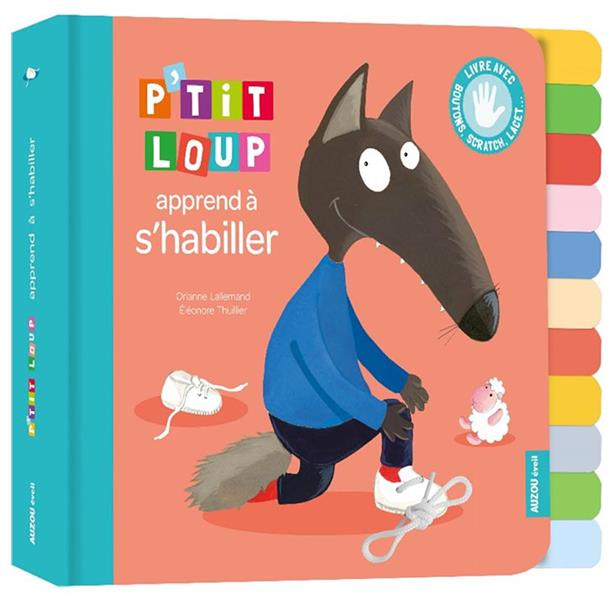 Emprunter P'tit Loup : P'tit Loup apprend à s'habiller livre