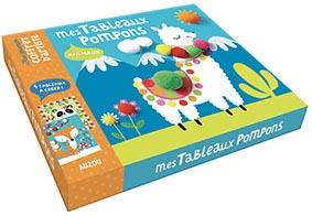 Emprunter Mes tableaux pompons. Animaux. Avec 5 tableaux à créer ! livre
