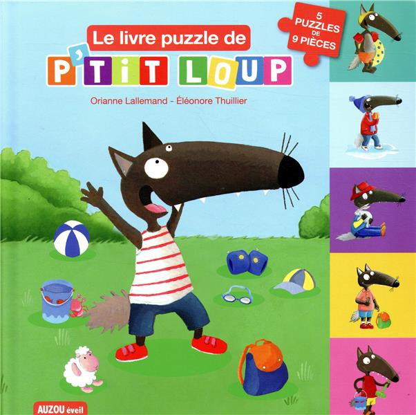 Emprunter P'tit Loup : Le livre puzzle de P'tit loup. 5 puzzles de 9 pièces livre