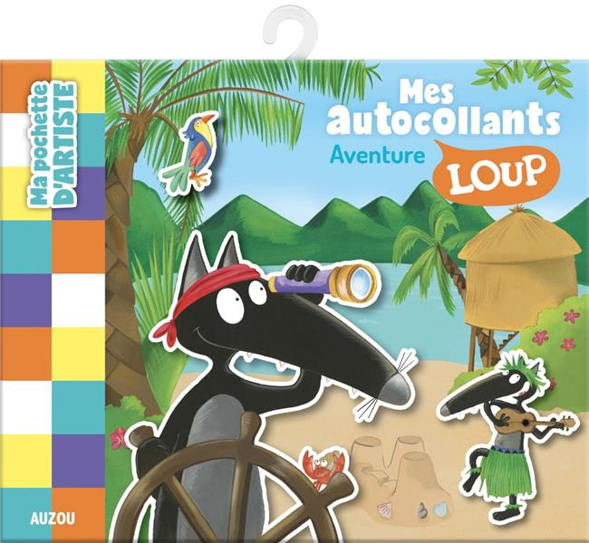 Emprunter MA POCHETTE D'AUTOCOLLANTS LOUP - AVENTURE livre