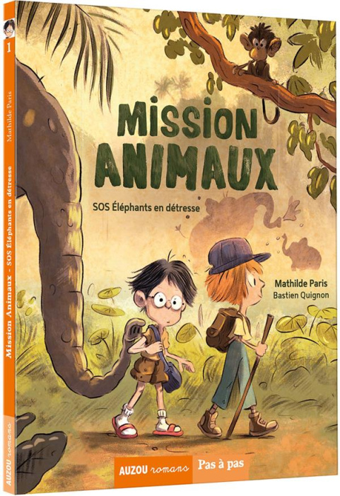 Emprunter Mission animaux Tome 1 : SOS éléphants en détresse livre
