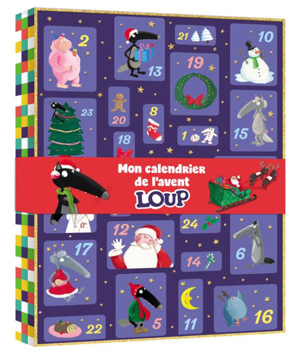 Emprunter Mon calendrier de l'avant Loup. Avec 10 figurines livre