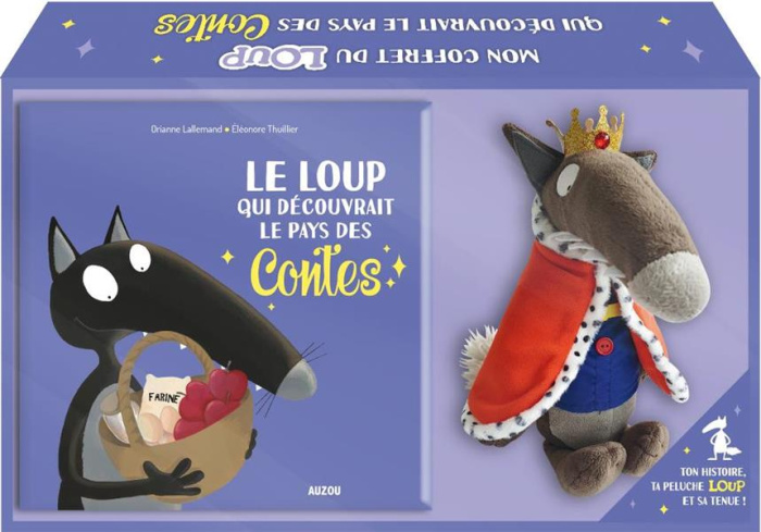 Emprunter Mon coffret du Loup qui découvrait le pays des contes. Avec ton histoire, ta peluche Loup et sa tenu livre