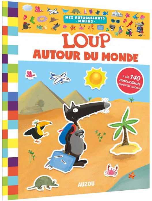 Emprunter Loup autour du monde. Avec de 140 autocollants repositionnables livre