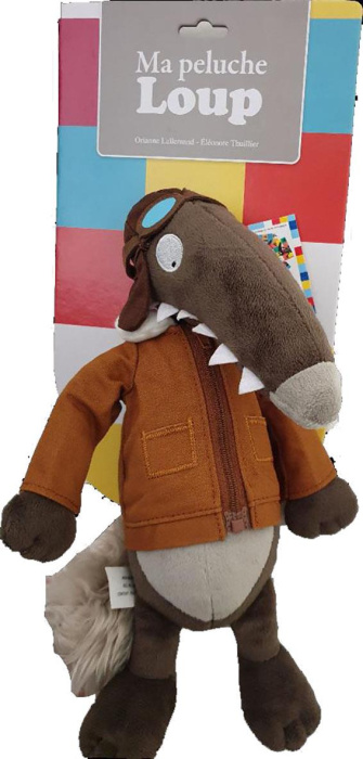 Emprunter La peluche Loup aviateur livre