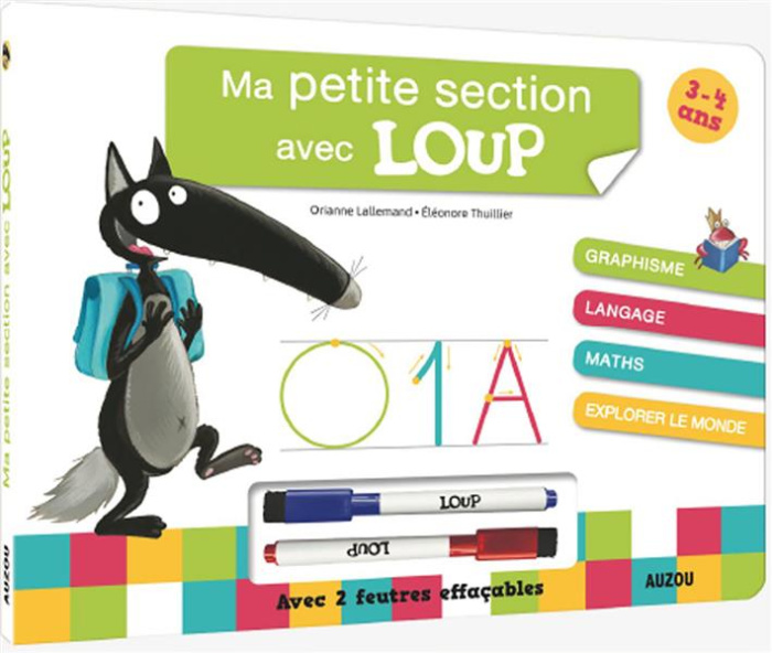 Emprunter Ma petite section avec Loup. Avec deux feutres effaçables livre