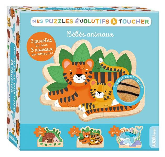 Emprunter BEBES ANIMAUX - MES PUZZLES EVOLUTIFS A TOUCHER livre