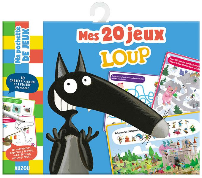 Emprunter Mes 20 jeux Loup. Avec 10 cartes plastifiées et 1 feutre effaçable livre