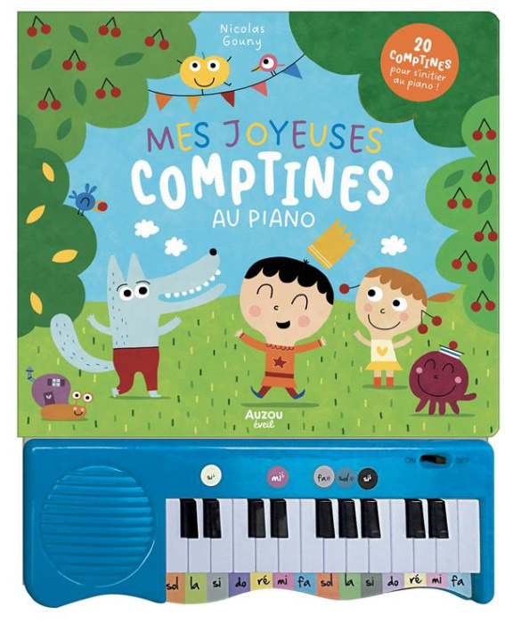 Emprunter Mes joyeuses comptines au piano livre