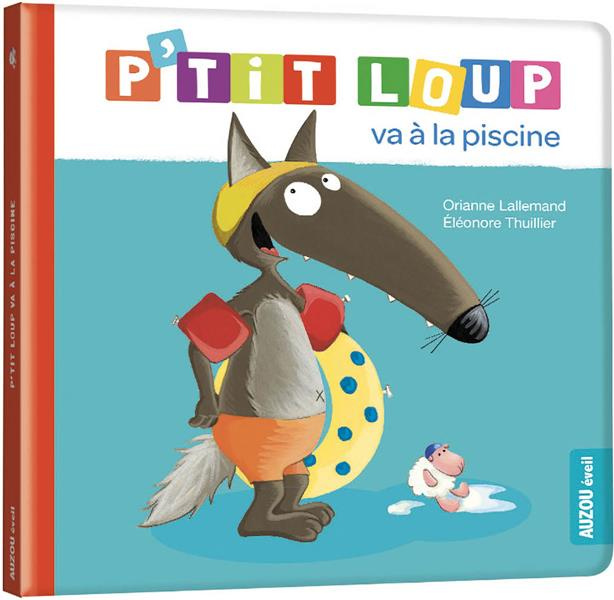 Emprunter P'tit Loup : P'tit loup va a la piscine livre