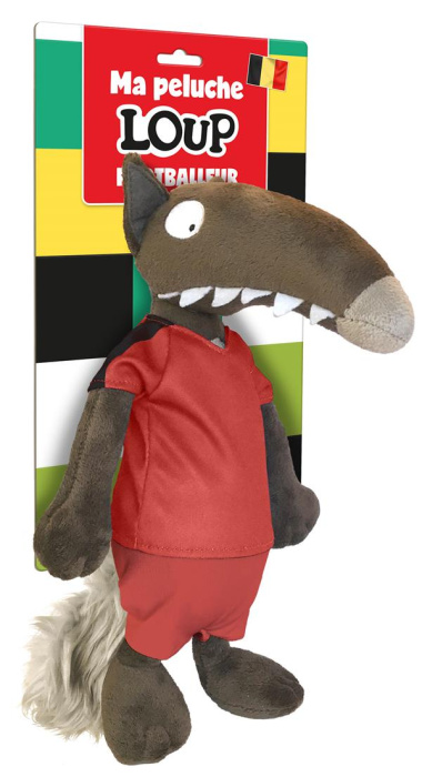 Emprunter PELUCHE DU LOUP FOOT - BELGIQUE livre