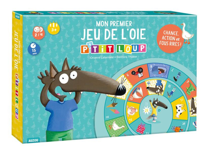 Emprunter P'TIT LOUP - MON PREMIER JEU DE L'OIE - NED livre