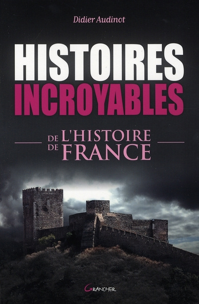Emprunter Histoires incroyables de l'histoire de France livre
