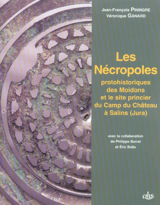 Emprunter Les nécropoles protohistoriques des Moidons et le site princier du Camp du Château à Salins (Jura). livre