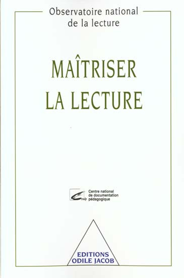 Emprunter Maîtriser la lecture. Pour l'apprentissage de la lecture de 8 à 11 ans livre